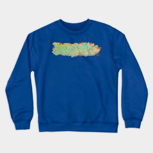 Dedos graffiti letters 5 Crewneck Sweatshirt